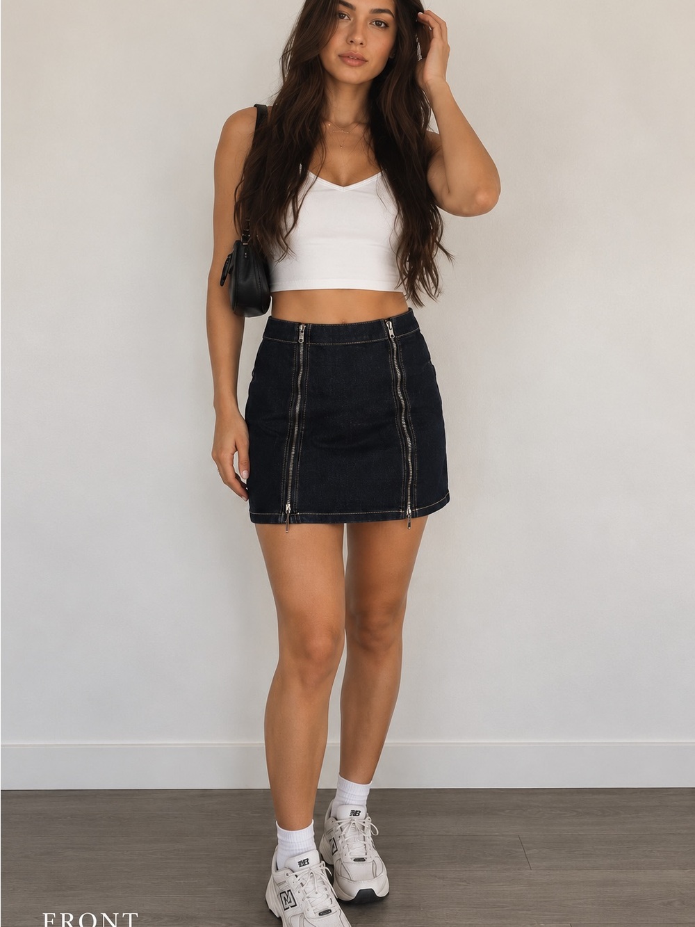 Akira Denim Mini Skirt | Size M